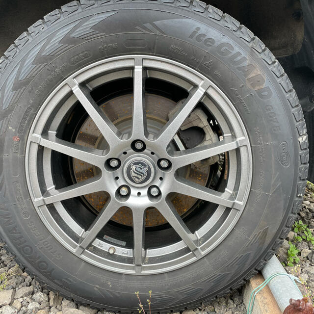 最終値下　送料込　スタッドレス　ヨコハマ　G075 225/65R17 4本 6