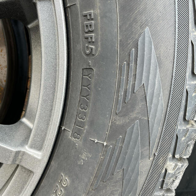 最終値下　送料込　スタッドレス　ヨコハマ　G075 225/65R17 4本 7