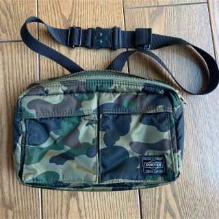 アベイシングエイプ(A BATHING APE)のPOTOR×A  BATHING  APEウエストポーチ(ウエストポーチ)