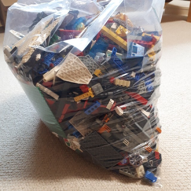 Lego(レゴ)のLEGOブロック　ジャンク　7㎏以上 キッズ/ベビー/マタニティのおもちゃ(積み木/ブロック)の商品写真