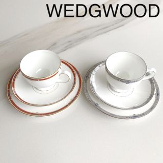 ウェッジウッド(WEDGWOOD)の【美品】WEDGWOOD ウエッジウッド/コロラド カップ&ソーサー・プレート(グラス/カップ)