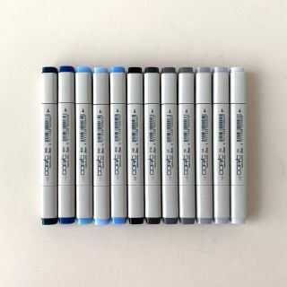 コピック 12色 新品(カラーペン/コピック)