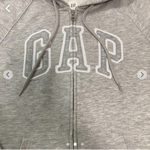GAP(ギャップ)のGAP グレーパーカー レディースのトップス(パーカー)の商品写真