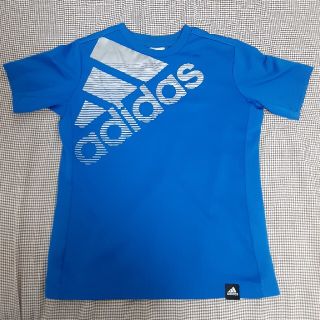 アディダス(adidas)のアディダス　ブルー　Tシャツ(Tシャツ/カットソー)