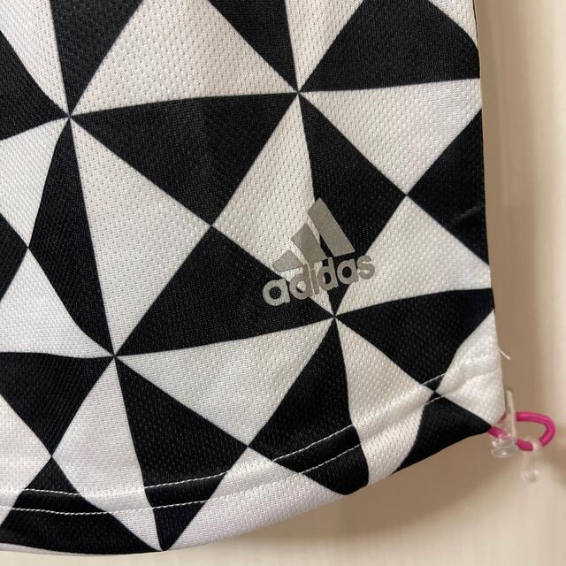 adidas(アディダス)のadidas メッシュ　Tシャツ　総柄 レディースのトップス(Tシャツ(半袖/袖なし))の商品写真