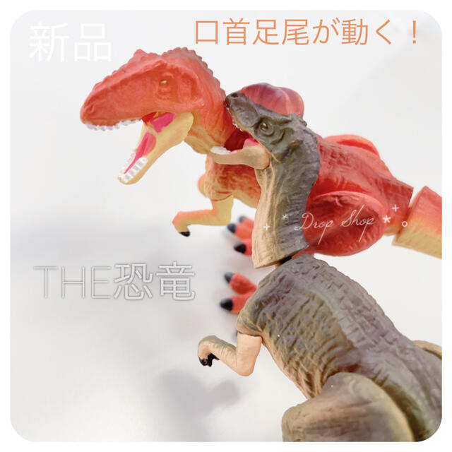 Takara Tomy(タカラトミー)の𓊆  よし様専用　新品 2点セット THE恐竜🦖 可動式！フィギュア  𓊇  ハンドメイドのおもちゃ(フィギュア)の商品写真