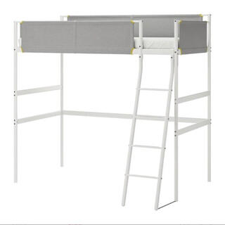 イケア(IKEA)のIKEAロフトベッド(取りに来れる方だと助かります)(ロフトベッド/システムベッド)