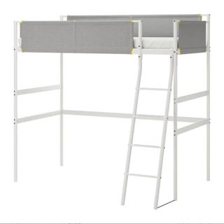 イケア(IKEA)のIKEAロフトベッド(取りに来れる方だと助かります)(ロフトベッド/システムベッド)