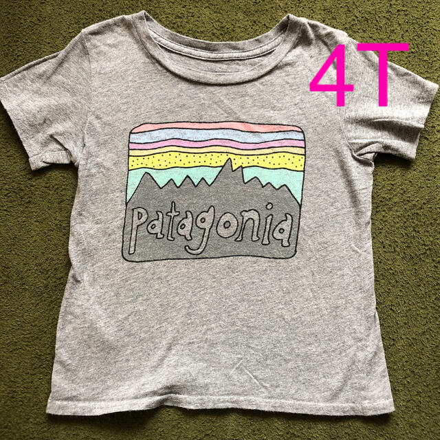 patagonia(パタゴニア)の【期間限定値下げ中】Patagonia キッズ　Tシャツ　4T キッズ/ベビー/マタニティのキッズ服男の子用(90cm~)(Tシャツ/カットソー)の商品写真