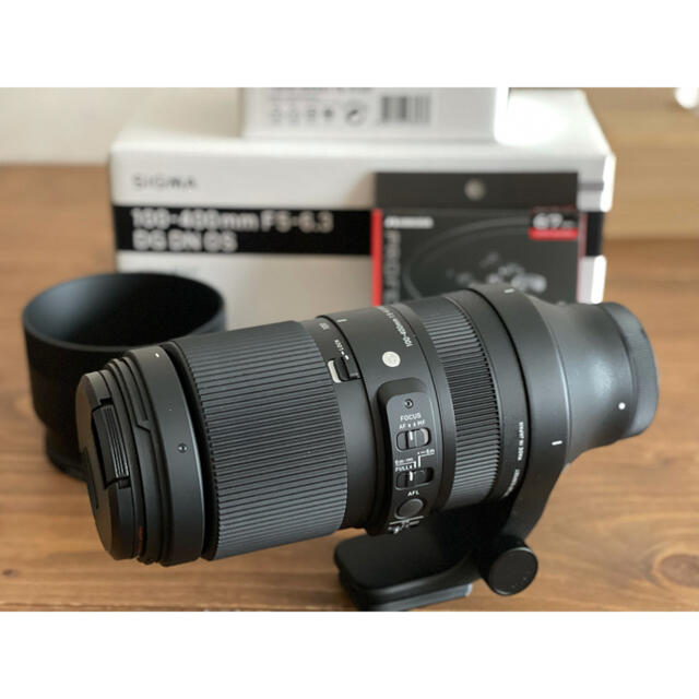 SIGMA(シグマ)のSIGMA 100-400mm F5-6.3 DGDN OS 望遠レンズ  スマホ/家電/カメラのカメラ(レンズ(ズーム))の商品写真