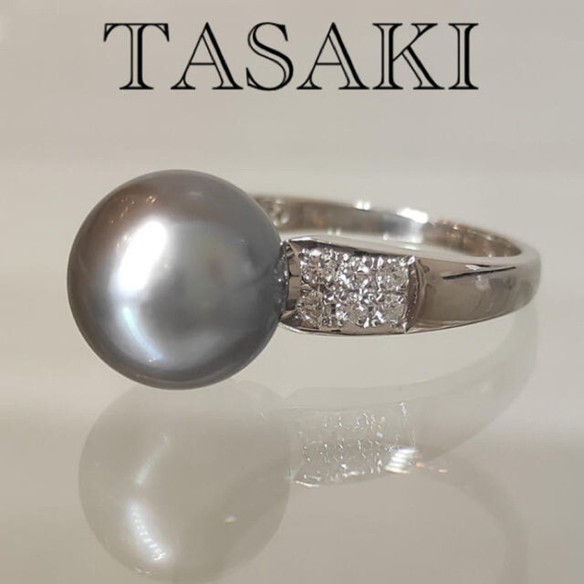 TASAKI タサキ　Pt900 パール ダイヤ　リング　神楽坂宝石