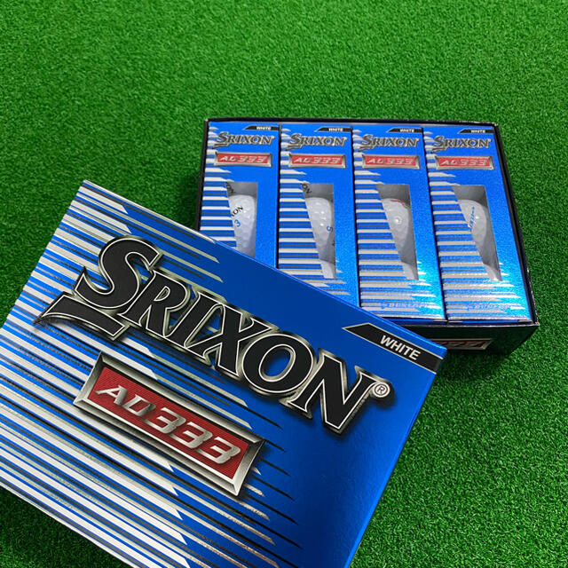 Srixon(スリクソン)の新品！スリクソン ゴルフ ボールAD333  1ダース チケットのスポーツ(ゴルフ)の商品写真