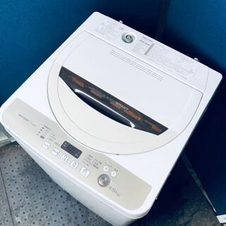 ★送料･設置無料★ 中古 中型洗濯機 シャープ (No.9250)(洗濯機)
