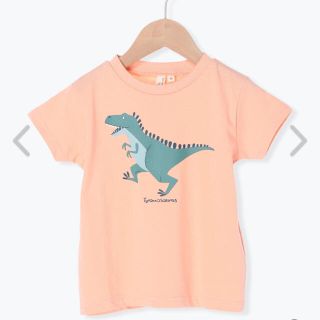 ラーゴム(LAGOM)の【新品・未使用】Samansa Mos2 Lagom 恐竜プリントＴシャツ(Tシャツ/カットソー)