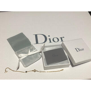 新品未使用Dior ディオール韓国仁川空港購入ゴールドブレスレット
