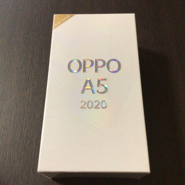 新品 未開封 OPPO A5 2020 SIMフリー スマートフォン 本体 www