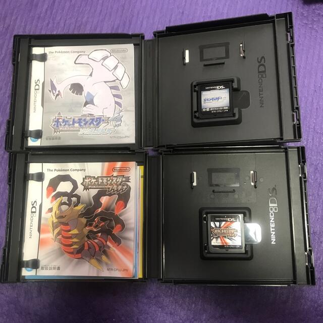 ニンテンドーDS(ニンテンドーDS)のポケットモンスター プラチナ ソウルシルバー DS エンタメ/ホビーのゲームソフト/ゲーム機本体(その他)の商品写真