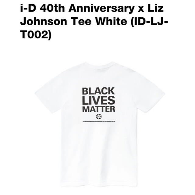 COMME des GARCONS HOMME PLUS(コムデギャルソンオムプリュス)のi-D 40th Anniversary x Liz Johnson Tee メンズのトップス(Tシャツ/カットソー(半袖/袖なし))の商品写真