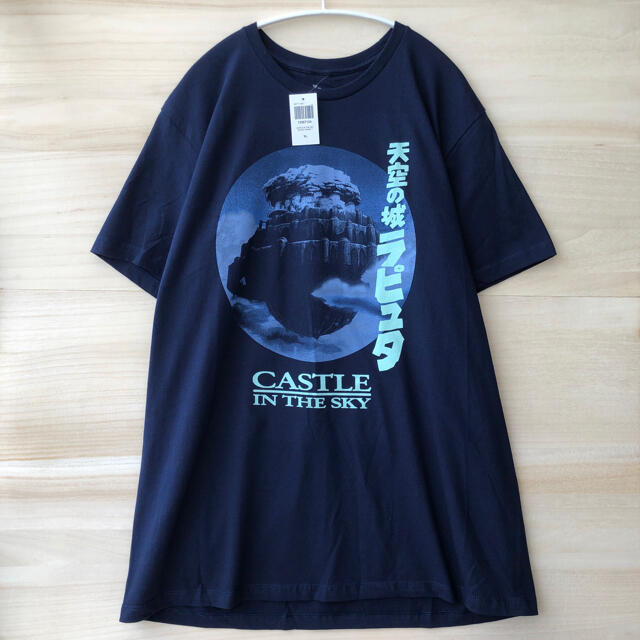 人気 天空の城 ラピュタ Tシャツ L 黒 deadstock 新品 Laputa Tシャツ