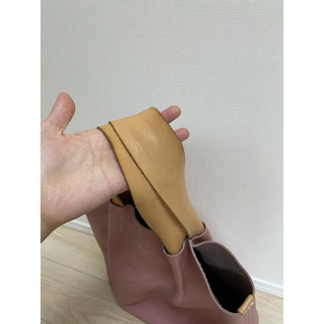 Hender Scheme(エンダースキーマ)のスキマ　エンダースキーマ  ピアノバッグ　ピンク メンズのバッグ(トートバッグ)の商品写真