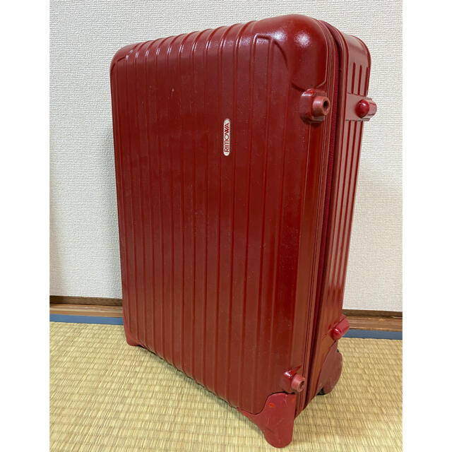 RIMOWA(リモワ)のリモア　rimowa  赤　機内持ち込み　スーツケース ２輪 メンズのバッグ(トラベルバッグ/スーツケース)の商品写真