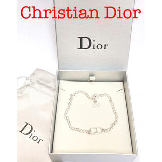 クリスチャンディオール(Christian Dior)の未使用美品◆ディオール ブレスレット CDロゴ シルバー色◆207(ブレスレット/バングル)