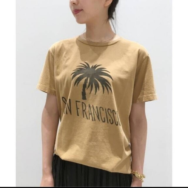 L'Appartement REMI RELIEF Palm Tree Tシャツ
