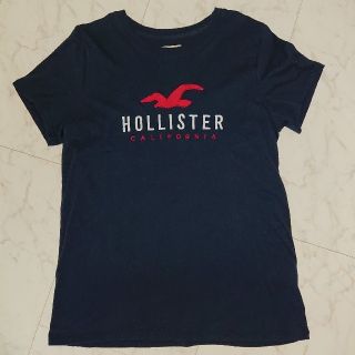 ホリスター(Hollister)のHOLLISTER ホリスター 半袖Tシャツ 紺 ネイビー (Tシャツ(半袖/袖なし))