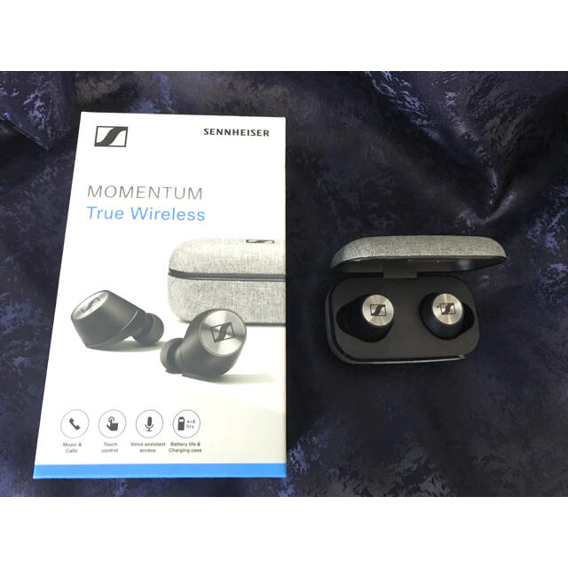 SENNHEISER(ゼンハイザー)のお値下げ23日まで ゼンハイザー　MOMENTUM True Wireless スマホ/家電/カメラのオーディオ機器(ヘッドフォン/イヤフォン)の商品写真