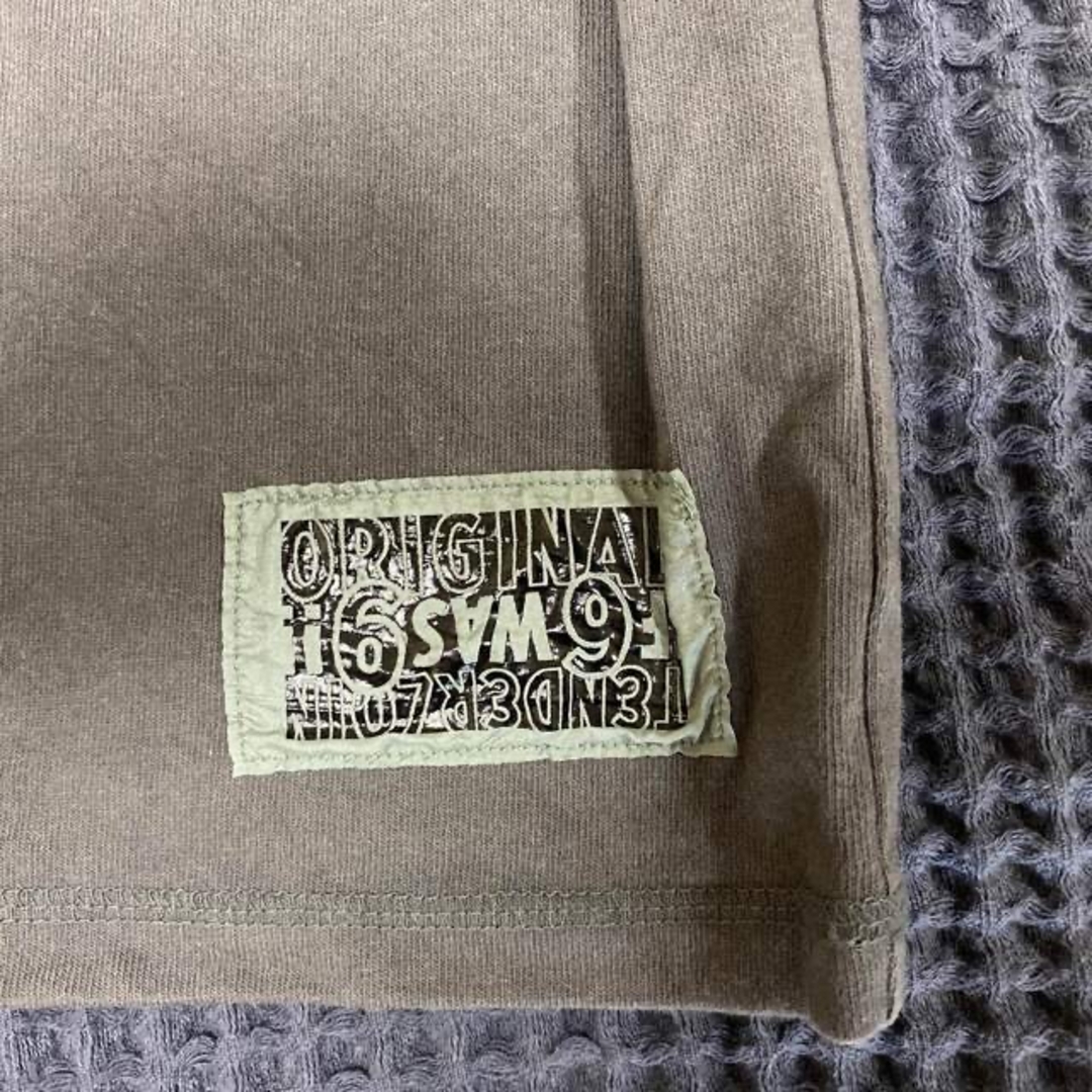 TENDERLOIN(テンダーロイン)のテンダーロイン　ラグラン　フリーダムスリーブ　カットソー　ロンT XL 灰色 メンズのトップス(Tシャツ/カットソー(七分/長袖))の商品写真