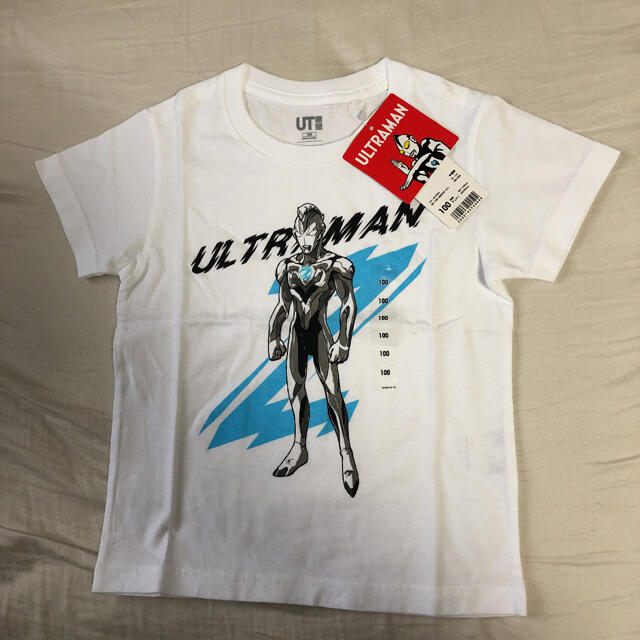 UNIQLO(ユニクロ)のウルトラマン×ユニクロ 半袖Tシャツ　サイズ100 キッズ/ベビー/マタニティのキッズ服男の子用(90cm~)(Tシャツ/カットソー)の商品写真