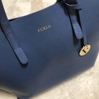 フルラ(Furla)の【M. M.MAMA様専用 】トートバッグ　くすみブルー(トートバッグ)