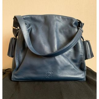 ロエベ(LOEWE)の期間限定お値下げ　ロエベ  フラメンコ　ネイビー(ショルダーバッグ)