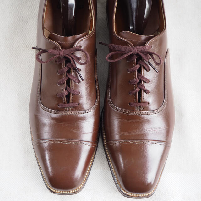 Alden(オールデン)の50s Johnsonian square toe dress shoes メンズの靴/シューズ(ドレス/ビジネス)の商品写真