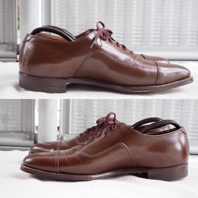 Alden(オールデン)の50s Johnsonian square toe dress shoes メンズの靴/シューズ(ドレス/ビジネス)の商品写真