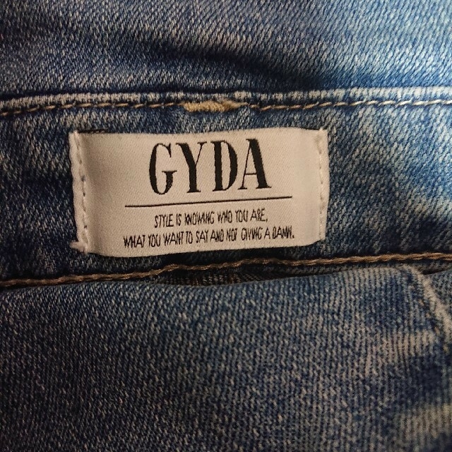 GYDA(ジェイダ)のGYDA ハイウエストパンツ レディースのパンツ(デニム/ジーンズ)の商品写真