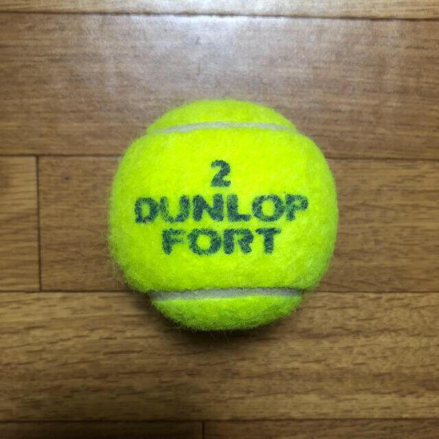 DUNLOP(ダンロップ)のダンロップテニスボール　1個　送料無料 スポーツ/アウトドアのテニス(ボール)の商品写真