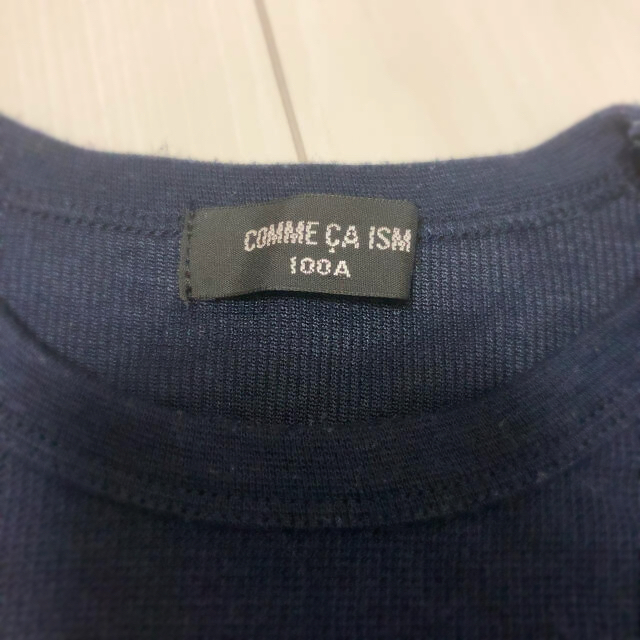 COMME CA ISM(コムサイズム)のコムサイズム ⭐︎ Tシャツ　１００　おしゃれ　シンプル　キッズ　子供 キッズ/ベビー/マタニティのキッズ服男の子用(90cm~)(Tシャツ/カットソー)の商品写真