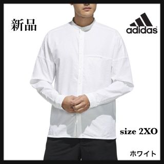 アディダス(adidas)の《新品》アディダス adidas ID シアサッカーノーカラーシャツ(シャツ)