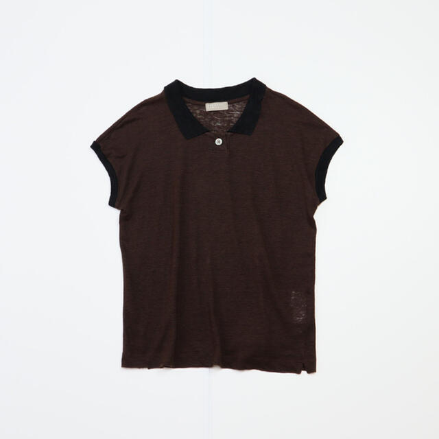 MARGARET HOWELL  LINEN JERSEY POLO