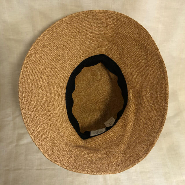 Vivienne Westwood(ヴィヴィアンウエストウッド)の《美品》ヴィヴィアンウエストウッド  キャプリン ペーパーハット 麦わら帽子 レディースの帽子(麦わら帽子/ストローハット)の商品写真