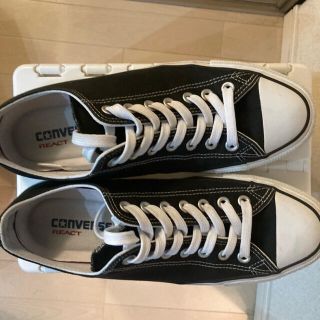 コンバース(CONVERSE)のコンバース　チャックテイラー　黒　ブラック(スニーカー)