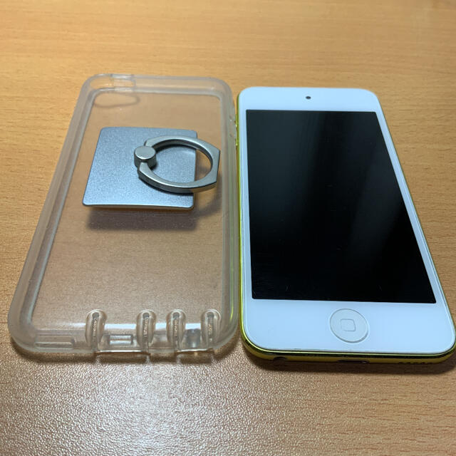 iPod touch(アイポッドタッチ)の第5世代 iPod touch 32GB イエロー スマホ/家電/カメラのオーディオ機器(ポータブルプレーヤー)の商品写真