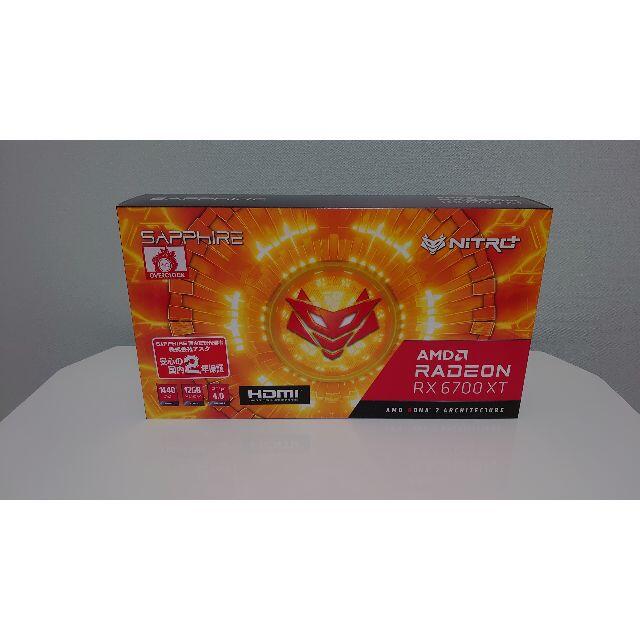 PCパーツ AMD Radeon Sapphire nitro RX6700XT