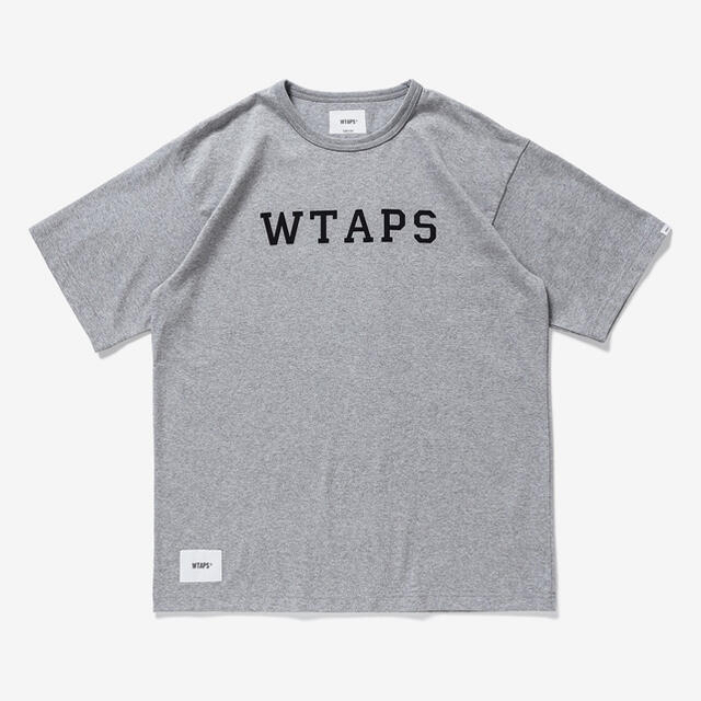 メンズ21SS WTAPS COLLEGE SS TEE GRAY Lサイズ