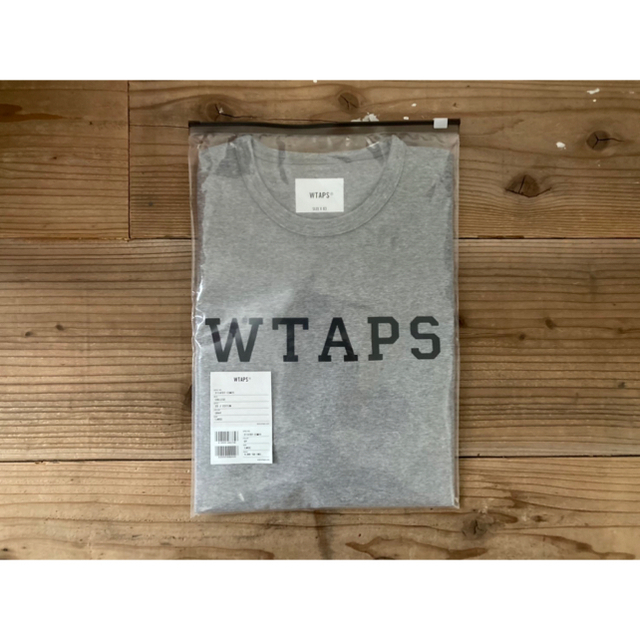 21SS WTAPS COLLEGE SS TEE GRAY Lサイズ - Tシャツ/カットソー(半袖 ...