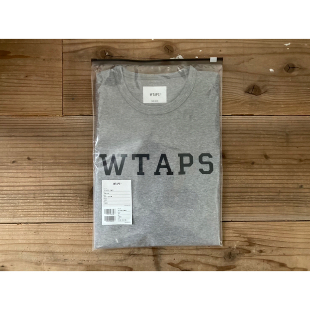 送料込 21SS wtaps カレッジ Tシャツ XL グレー