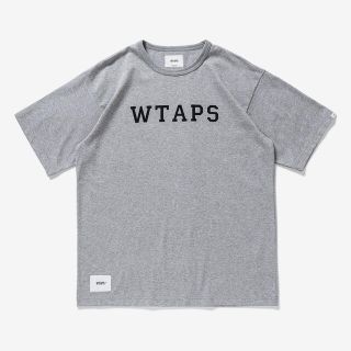 ダブルタップス(W)taps)の21SS WTAPS COLLEGE SS TEE GRAY Lサイズ(Tシャツ/カットソー(半袖/袖なし))