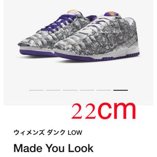 ナイキ(NIKE)のNIKE WMNS DUNK LOW "MADE YOU LOOK" W22(スニーカー)