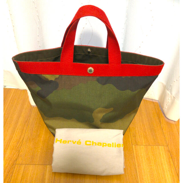 Herve Chapelier(エルベシャプリエ)のエルベシャブリエ  トート 707 M カモフラ　●専用● レディースのバッグ(トートバッグ)の商品写真